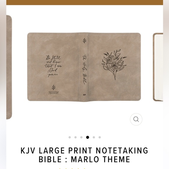 HOSANNA REVIVAL KJV LARGE PRINT BIBLE - Picture 2 of 7